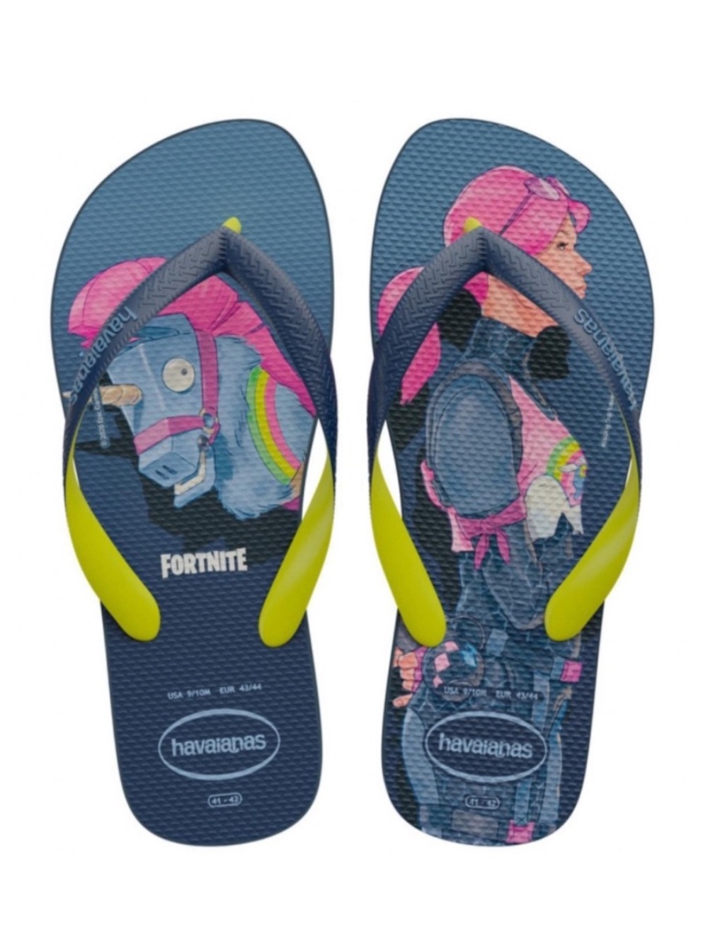 NWOT Havaianas Top Fortnite Flip Flops